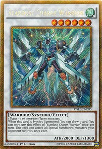 Sternenstaub-Angriffskrieger PGL3-DE005 Gold Secret Rare Good Deutsch 1. Auflage