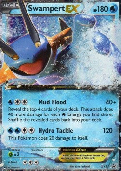 Swampert EX XYPR-55 Promo Light Played Englisch