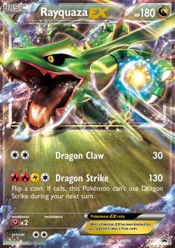 Rayquaza EX XYPR-73 Promo Light Played Englisch