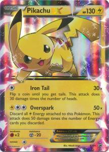 Pikachu EX XYPR-84 Promo Poor Deutsch