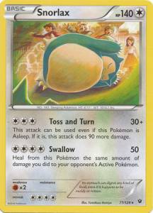 Snorlax FCO-77 Rare Good Deutsch