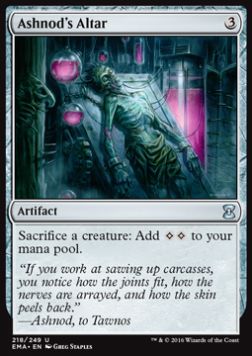 Ashnod's Altar EMA-218 Uncommon Excellent Englisch Foil