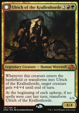 Ulrich of the Krallenhorde / Ulrich, Uncontested Alpha EMN-191 Mythic Excellent Englisch