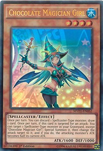 Schokoladen-Magier-Mädchen MVP1-DE052 Ultra Rare Excellent Deutsch 1. Auflage