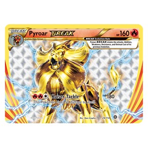 Pyroar BREAK STS-24 Holo Rare Good Englisch