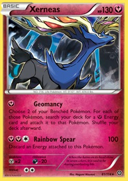 Xerneas STS-81 Holo Rare Excellent Deutsch