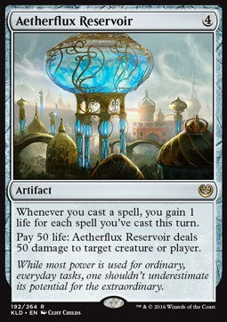 Aetherflux Reservoir KLD-192 Rare Light Played Englisch