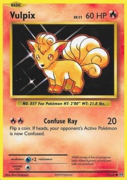 Vulpix EVO-14 Common Excellent Englisch Reverse Holo