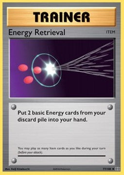 Energy Retrieval EVO-77 Uncommon Excellent Englisch Reverse Holo