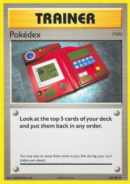 Pokédex EVO-82 Uncommon Excellent Englisch Reverse Holo