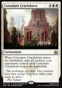 Consulate Crackdown AER-11 Rare Good Englisch