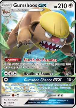 Gumshoos GX SUM-110 Ultra Rare Excellent Englisch
