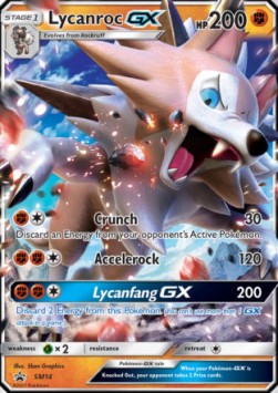 Lycanroc GX SM-14 Promo Poor Englisch