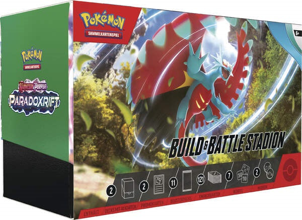 Pokémon Karmesin & Purpur Paradoxrift Build & Battle Stadium - DE