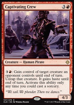 Captivating Crew XLN-137 Rare Excellent Englisch Foil