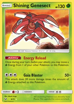 Shining Genesect SLG-9 Ultra Rare Excellent Deutsch
