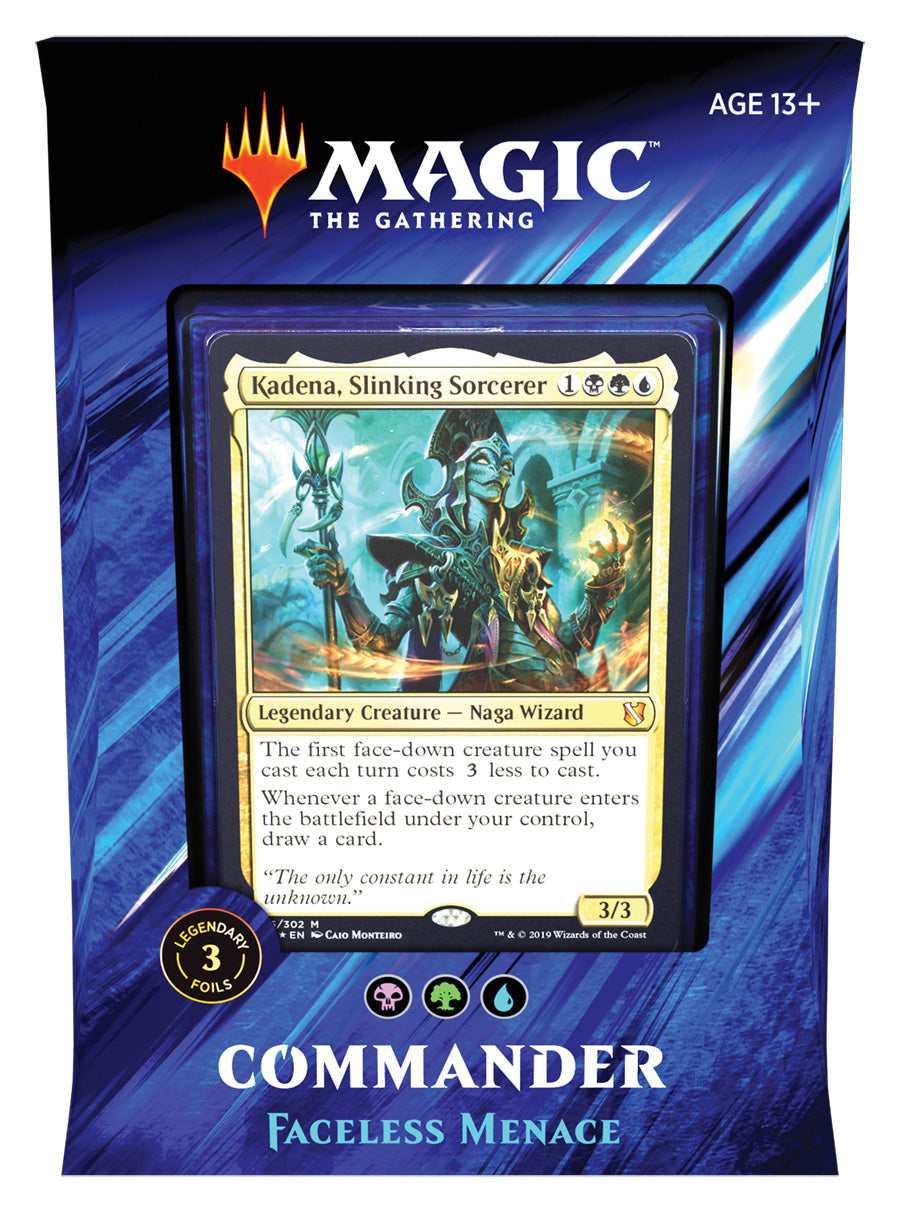 Commander 2019 - Faceless Menace - englisch/diff