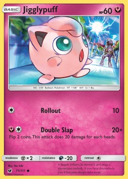 Jigglypuff CIN-71 Common Good Englisch Reverse Holo