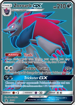Zoroark GX SM-84 Promo Poor Deutsch