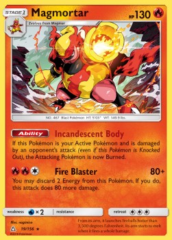 Magbrant UPR-19 Holo Rare Played Deutsch