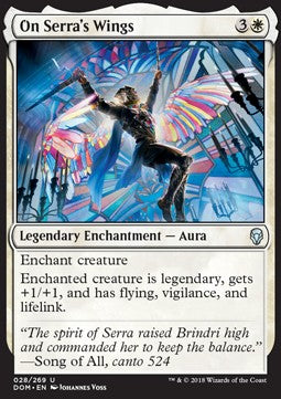 On Serra's Wings DOM-28 Uncommon Good Englisch