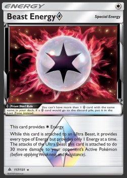 Bestien-Energie ◇ FLI-117 Holo Rare Played Deutsch