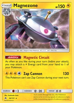 Magnezone FLI-36 Holo Rare Good Deutsch Reverse Holo