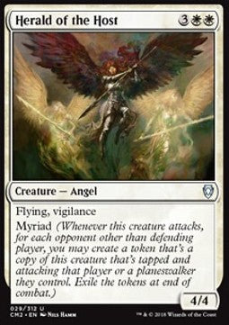 Herald of the Host CM2-29 Uncommon Light Played Englisch