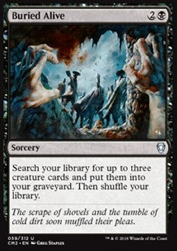 Buried Alive CM2-59 Uncommon Light Played Englisch