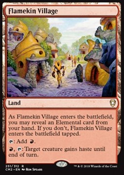 Flamekin Village CM2-251 Rare Good Englisch