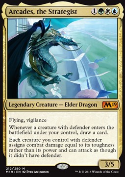 Arcades, the Strategist M19-212 Mythic Good Englisch