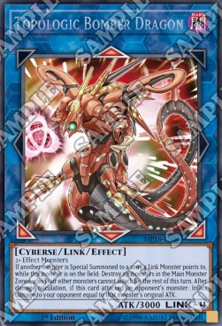 Topologik-Bomberdrache MP18-065 Secret Rare Excellent Deutsch 1. Auflage