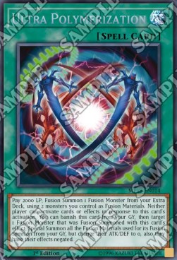 Ultra-Polymerisation MP18-DE014 Secret Rare Excellent Deutsch 1. Auflage