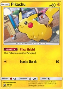 Pikachu SM-157 Promo Played Englisch