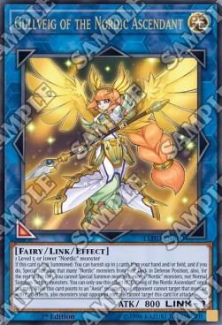Gullveig of the Nordic Ascendant LEHD-B00 Ultra Rare Excellent Englisch 1. Auflage