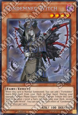 Verfluchte Hexe SOFU-028 Secret Rare Good Deutsch