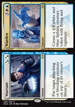 Warrant // Warden RNA-230 Rare Excellent Englisch