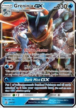 Greninja GX SM-197 Promo Good Englisch