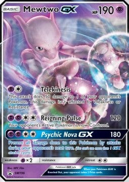 Mewtu GX SM-196 Promo Near Mint Deutsch