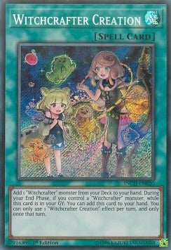 Hexwerker-Schöpfung INCH-DE020 Secret Rare Excellent Deutsch 1. Auflage