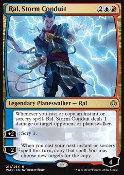 Ral, Storm Conduit WAR-211 Rare Light Played Englisch