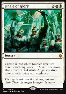 Finale of Glory WAR-12 Mythic Near Mint Englisch