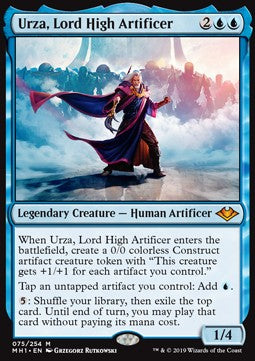 Urza, Lord High Artificer MH1-75 Mythic Played Englisch