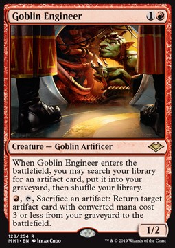 Goblin Engineer MH1-128 Rare Excellent Englisch