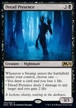 Dread Presence M20-96 Rare Excellent Englisch