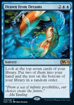 Drawn from Dreams M20-56 Rare Excellent Englisch Foil