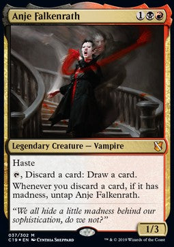 Anje Falkenrath (V.1) C19-37 Mythic Excellent Deutsch Foil