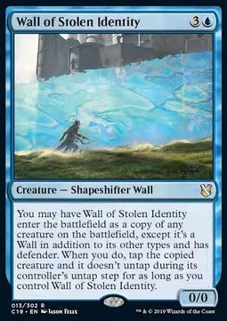 Wall of Stolen Identity C19-13 Rare Near Mint Englisch