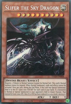 Slifer der Himmelsdrache TN19-008 Secret Rare Excellent Deutsch