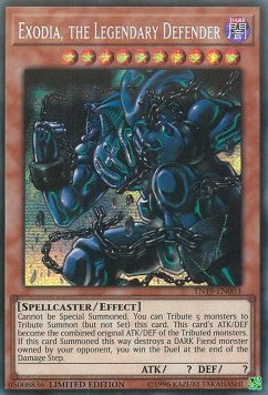 Exodia, die legendäre Verteidigerin TN19-DE003 Secret Rare Near Mint Deutsch